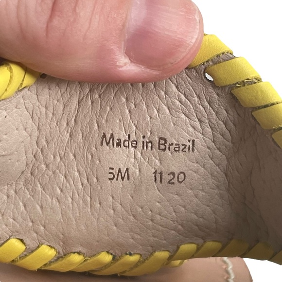 JACK ROGERS Navajo Heritage Jacks Slide Sandals Midnight / Lemon Womens US 5M - Picture 13 of 13